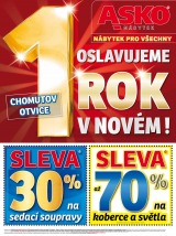 Asko nbytek Katalog pro poboku v Chomutov od 10.1.2013, strana 1 